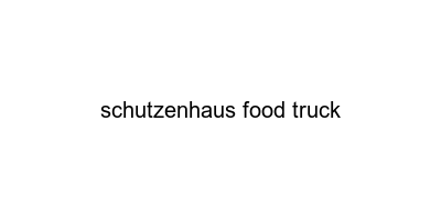 Schützenhaus Food-Truck Logo